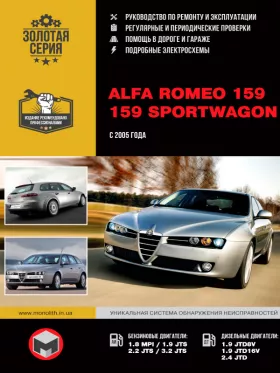 Руководство по ремонту Alfa Romeo 159 | 159 Sportwagon