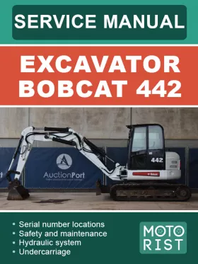 Руководство по ремонту экскаватора Bobcat 442