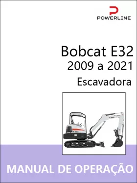 Руководство по эксплуатации и техобслуживанию экскаватора Bobcat E32 с 2009 по 2021 год