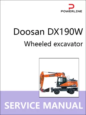 Руководство по ремонту экскаватора Doosan DX190W
