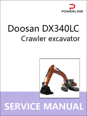 Руководство по ремонту экскаватора Doosan DX340LC