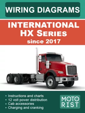 Электрооборудование и электросхемы International HX Series с 2017 года