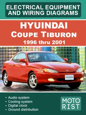 Электрооборудование и электросхемы Hyuindai Coupe Tiburon с 1996 по 2001 год