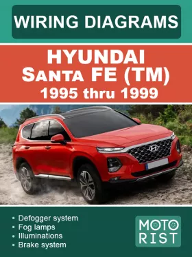 Цветные электросхемы Hyundai Santa Fe TM