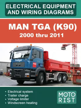 Электрооборудование и электросхемы MAN TGA K90