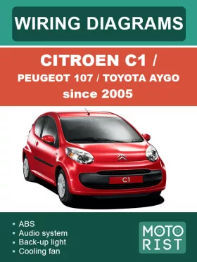 Электросхемы и электрооборудование Citroen C1 | Peugeot 107 | Toyota Aygo