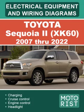 Электрооборудование и цветные электросхемы Toyota Sequoia XK60