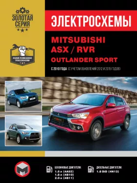 Электросхемы и электрооборудование Mitsubishi ASX | RVR | Outlander Sport