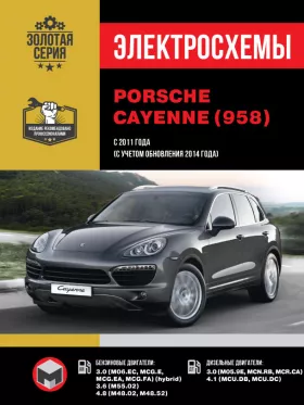 Электросхемы и электрооборудование Porsche Cayenne 958 c 2011 года