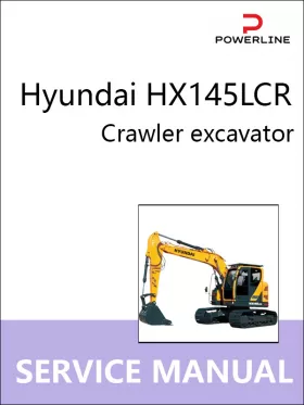 Руководство по ремонту экскаватора Hyundai HX145LCR