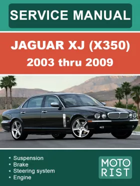 Руководство по ремонту Jaguar XJ X350