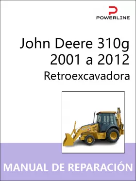 Руководство по ремонту экскаватора-погрузчика John Deere 310g