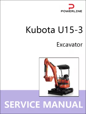 Руководство по ремонту экскаватора Kubota U15-3