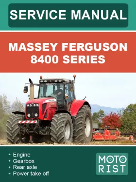 Руководство по ремонту Massey Ferguson 8400