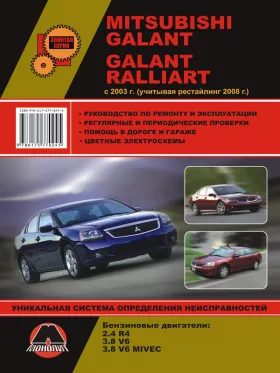 Руководство по ремонту Mitsubishi Galant | Mitsubishi Galant Ralliart