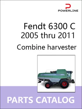 Каталог запчастей комбайна Fendt 6300 C