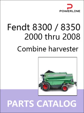 Каталог запчастей комбайна Fendt 8300 | 8350