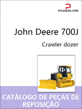 Каталог запчастей бульдозера John Deere 700J