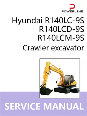 Руководство по ремонту экскаватора Hyundai R140LC-9S | R140LCD-9S | R140LCM-9S