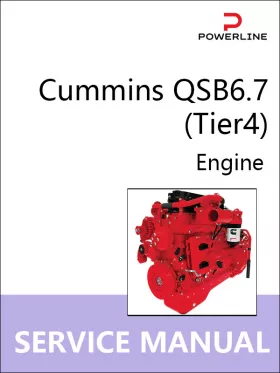 Руководство по ремонту двигателей Cummins QSB6.7 Tier4