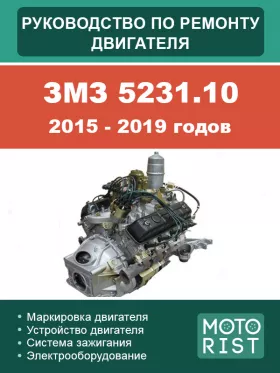Руководство по ремонту двигателя ЗМЗ 5231