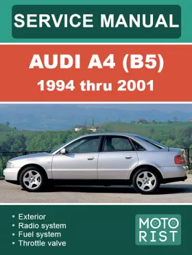Руководство по ремонту Audi A4 B5