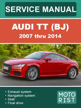 Руководство по ремонту Audi TT BJ