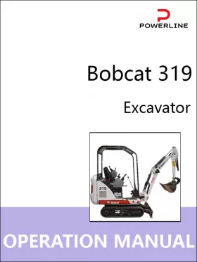 Руководство по эксплуатации и техобслуживанию экскаватора Bobcat 319