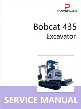 Руководство по ремонту экскаватора Bobcat 435