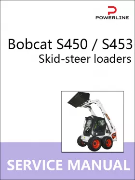 Руководство по ремонту погрузчика Bobcat S450 | S453