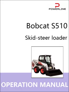 Руководство по эксплуатации и техобслуживанию погрузчика Bobcat S510