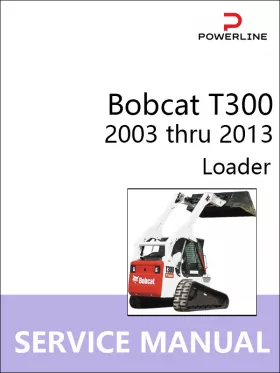 Руководство по ремонту погрузчика Bobcat T300 с 2003 по 2013 год
