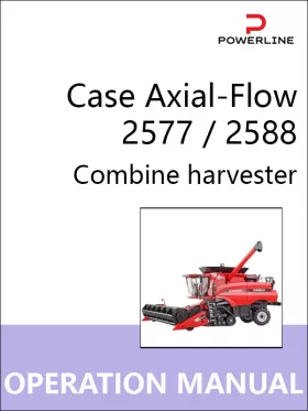 Инструкция по эксплуатации и техническому обслуживанию комбайна Case Axial-Flow 2577 | 2588