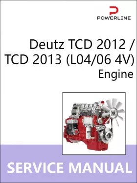 Руководство по ремонту Deutz TCD 2012 | TCD 2013 L04 | 06 4V