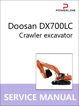 Руководство по ремонту экскаватора Doosan DX700LC