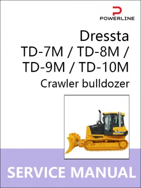 Руководство по ремонту бульдозера Dressta TD-7M | TD-8M | TD-9M | TD-10M