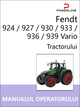 Руководство по эксплуатации и техобслуживанию трактора Fendt 924 | 927 | 930 | 933 | 936 | 939 Vario
