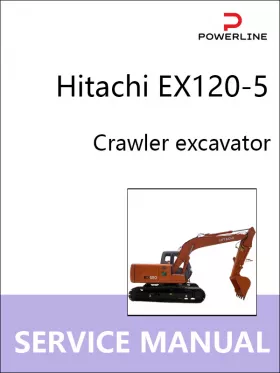 Руководство по ремонту экскаватора Hitachi EX120-5
