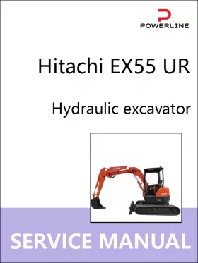 Руководство по ремонту экскаватора Hitachi EX55 UR