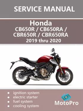 Руководство по ремонту Honda CB650R | CB650RA | CBR650R | CBR650RA