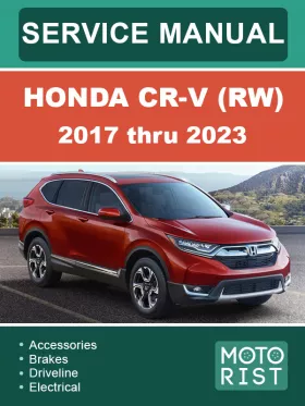 Руководство по ремонту Honda CR-V с 2017 по 2023 год