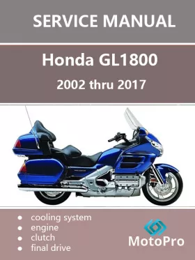 Руководство по ремонту Honda GL1800 с 2002 по 2017 год