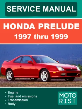 Руководство по ремонту Honda Prelude с 1997 по 1999 год