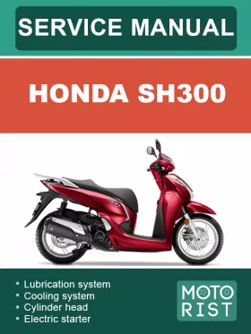 Руководство по ремонту Honda SH300
