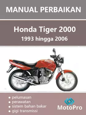 Руководство по ремонту Honda Tiger 2000 с 1993 по 2006 год