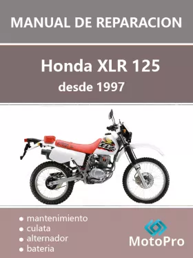 Руководство по ремонту Honda XLR 125 c 1997 года