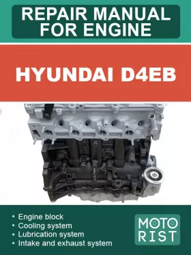 Руководство по ремонту Hyundai D4EB