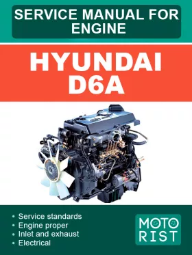 Руководство по ремонту Hyundai D6A