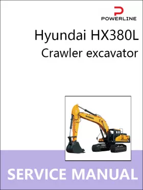 Руководство по ремонту экскаватора Hyundai HX380L