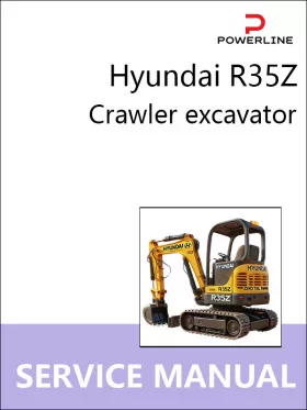 Руководство по ремонту экскаватора Hyundai R35Z